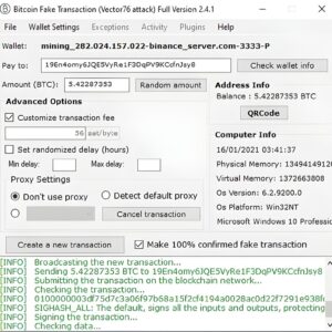 FLASHCORE BTC software Basic