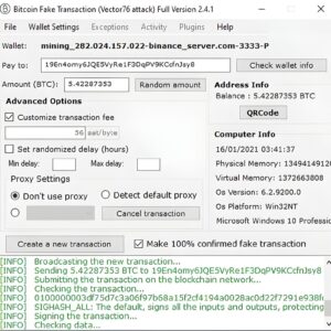 FLASHCORE BITCOIN Software Gold